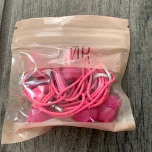 80R pink headphones